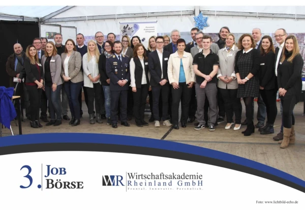 3. Job Börse - ein voller Erfolg